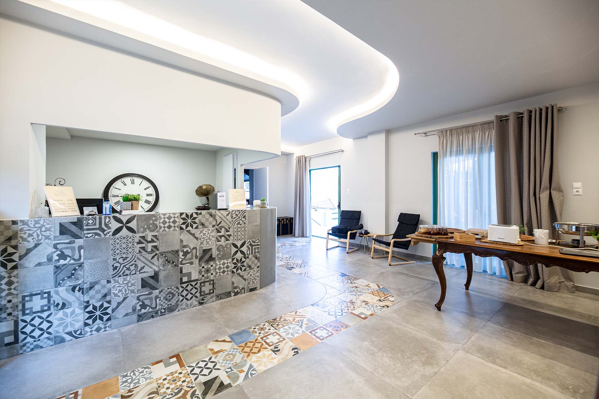 Reception | Evita's Resort | Ασκέλι | Πόρος